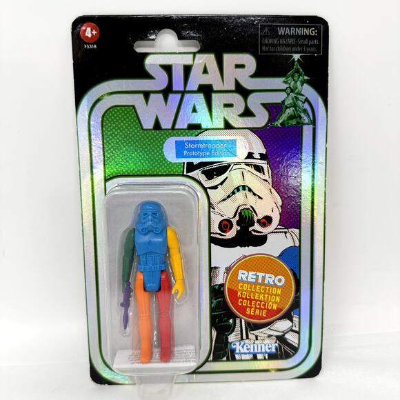 Star Wars Retro Collection Stormtrooper Prototype Edition Hasbro Collect RARE - Picture 1 of 10